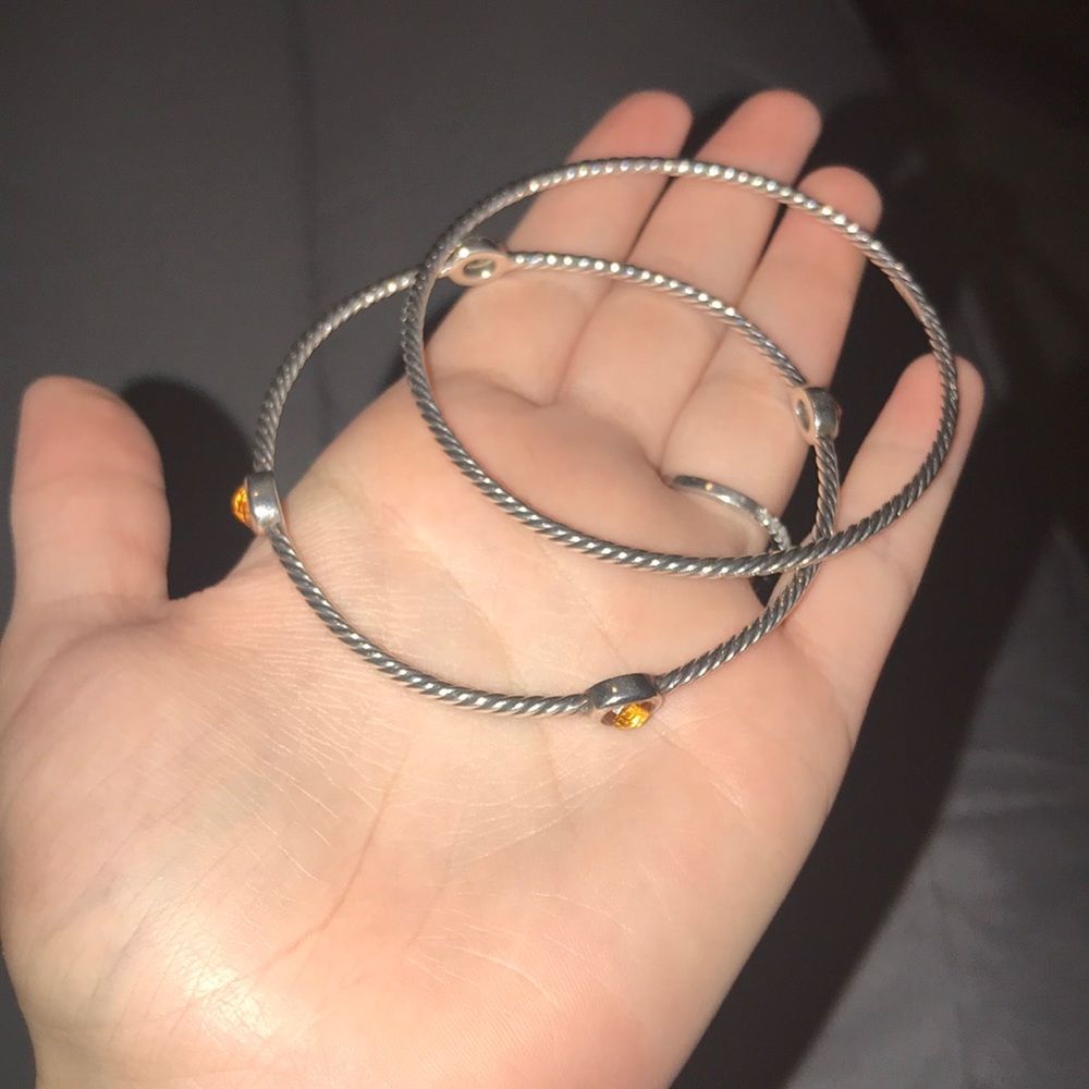 David Yurman Bangle Set - Picture 3 of 6